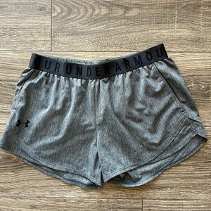 Under Armour Gray Athletic Shorts